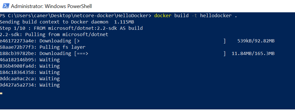 Yeni Başlayanlar İçin Docker, Docker File - Docker Commands